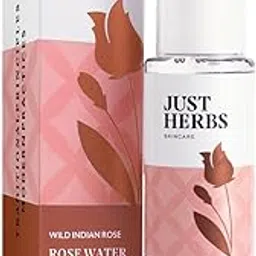 Just Herbs Ayurvedic Gulab Jal/Rose Water Spray Facial Mist Toner For Glowing Skin, Pores Minimising - Men & Women 100ml-image-4