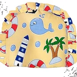 Little Innocents Pillow Head Shaping Rai Mustard Seeds Pillow for Newborn Baby-Round Head Shaping Baby Pillow, Neck Support Pillow,Gifting 6-12 Months (Yellow)-picture-19