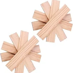 JAZZY PEARLS® 10pcs 250mm Wooden Strips Wood Sticks for Sand Table Building 250 x 50 x 5mm-Toys & Hobbies - Models & Kits - Tools, Supplies & Engines-10 Pieces 250mm Wooden Strips-picture-30