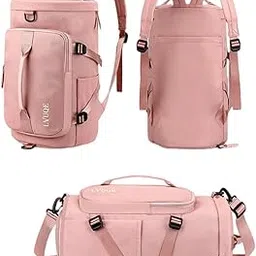 Abhiswa Nylon 25 Cms Small Compact Waterproof Duffle Rucksack Backpack for Travel & Carry-on Luggage-picture-36