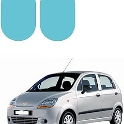 Car Side Mirror Protective Waterproof Anti-glare,Rainproof Anti-fog Film Set of 2 Pcs For Chevrolet Spark Type -1-image-38