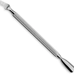 Hair Line Professional Multipurpose Stainless Steel Double Head Cuticle Pusher and Spoon Nail Cleaner for Finger and Toe Nail Care-picture-44
