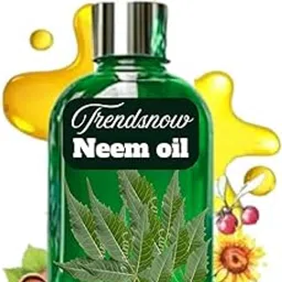Trendsnow rendsnow Pure Natural Neem Oil, Cold Pressed Hair Growth Oil for Skin, Hair Loss Control, Dandruff free hair-picture-46