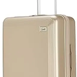 genie Rhythm Hard Luggage with Organized Interiors and Dual Wheels - Medium - Champagne Chic-picture-22