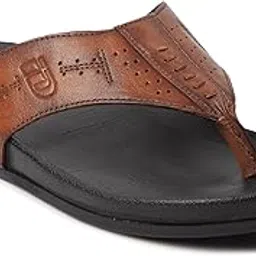 id Men's Casual | Comfortable | Stylish Tan Thong Sandals-picture-11