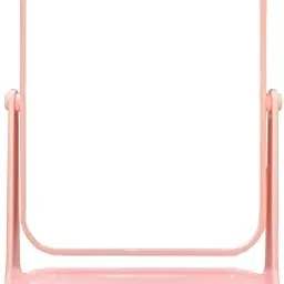 Temperia Magnifying Table Makeup Mirror with Stand - Small Vanity Concave Portable Foldable Travel Zoom Mirror for Face, Make Up, Desk, Shaving, Hostel - Premium, Ergonomic Design Mix Colour (MN06)-image-26