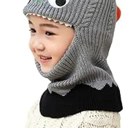 HUNTSMANS ERA boy Girl Kid Monkey Cap/Winter Cap/Woolen Beanie Cold Weather Cap (for 1-5 Years Age)-picture-32