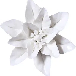 MERISHOPP®Ceramic Flower Wall DécorLily Statue Modern for Living Room Bedroom Friends L|Home & Garden|Home Décor|Figurines image 1