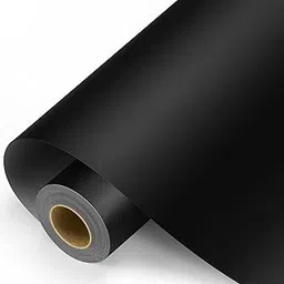 12" x 100ft Roll of Adhesive Vinyl (Matte Black)-picture-14