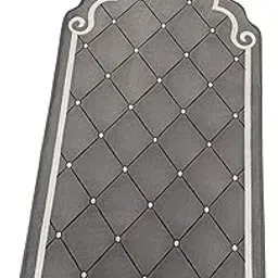 MYADDICTION Prayer Rug Birthday Home Collectible Islamic Eid Hajj Prayer Carpet Mat Gift Gray 60cmx110cm-picture-27