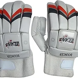 LIVING ROOTS Elan Ms Bouncer Cricket Batting Gloves for Youth - Rugged, Shock-Absorbing with Snug Fit-picture-30