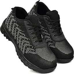ratanic Mesh Steel Toe Industrial Safety Shoes for Man/Safety Shoes for Men Light Weight Construction, Outdoor-picture-52