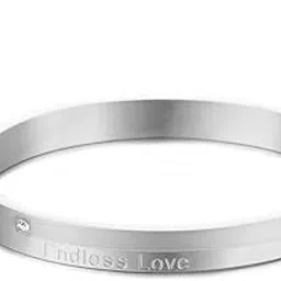 meenaz Bracelet for Men brother boyfriend gents Fashion Silver Bracelet for Boys Stainless Steel stylish hand cuff Silver Kada for men Cuff accessories golden mens Bracelets open kada adjustable 605-picture-32