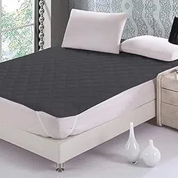 100% Waterproof Bugproof Dustproof Mattress Protector for Twin Bed Size 48 Inch X 75 Inch -Black-image-8