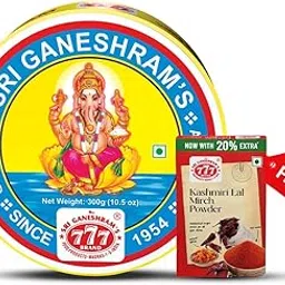 777 Appalam Papad 300g (Pack of 2) | Authentic South Indian Madras Plain Papad | Ready Fry Appalam | Diwali Offer | FREE Kashmiri Lal Mirch Powder 60g-picture-23