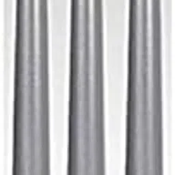 Kigs Enterprise Pack of 3 Pcs 9.5 Inch Designer Premium Silver Taper Pillar Candle 9.5 inch Long for Party,Daily use, Candle (Pack of 3 Pcs, Silver) (Pack of 3)-image-10