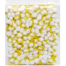 Round Yellow Cotton Wicks for Diya – GOL Batti for Puja with Kesar Tip – Long Burning Cotton Wicks for Oil Lamps, Festival Pooja, Diwali, Religious Use (500 Pieces)-picture-22