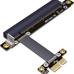 ADT-LINK Riser PCI-E 3.0 16x to x1 PCIe x16 x1 PCI Express Riser Mining Graphics Card Extension Cable R13SC 25cm with Power Line (No Power Cable)-picture-23