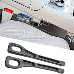 2pcs Car Seat Filler with Organizer Universal Car Storage Box with Cup & Phone Holder Fits Both Driver & Passenger Side (Black)-picture-10