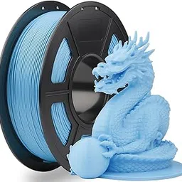 PLA 3D Printer Filament Light Blue 1KG, Fast Printing Speed Pink Blue PLA, Clean Wound Dimensional Accuracy +/-0.03mm, 1KG/Spool image 1