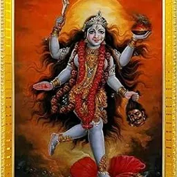 NOKKES Kali Devi Maa Mata Photo Frames Religious Photo frame 5X7 Inch Photo Frame_WE12-picture-27