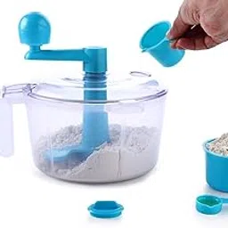 HOMKANA 3 in 1 Ata Maker Automatic Non-Electric Dough Maker Atta Maker Machine for Kitchen Roti Maker for Home (Multicolor - Pack of 1)-picture-51