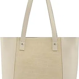 Large Lined Tote Bag for Women, Girls and Ladies | Textured Spacious Tote Bag-image-58