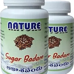 Sugar Badam - Kadwa - SKY SUGAR FRUIT NATURAL WAY TO CONTROL DIABETES, 100% A Grade Seeds - Set of 2-picture-59