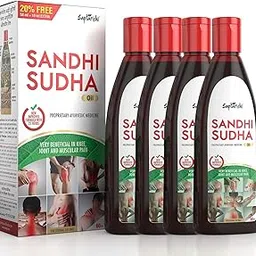 Saptarishi Sandhi Sudha Joint Pain Relief Oil - Suitable For Men And Women, Targets Knee, Neck, Back, Shoulder, Elbow, Wrist, Ankle Pains - Pack of 4 (240ml) - Unisex Adults-picture-19