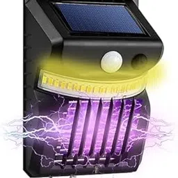 Solar Mosquito Killer Lamp with Motion Sensor, UV Bug Zapper, Super Bright LED Wall Light, Waterproof Solar Outdoor Lamp for Garden.-picture-28