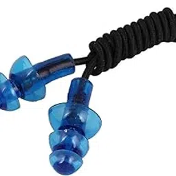 electrodose Soft Silicone Water Bungee Corded Swimming Earplugs Ear Plugs Bule-picture-28