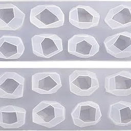 Bnf® 2X Gem Stone Mold DIY Art Resin Casting Candle Molds Craft Tool Crystal | Multi-Purpose Craft Supplies | Crafting Pieces | Resin Craft Molds & Supplies-image-39