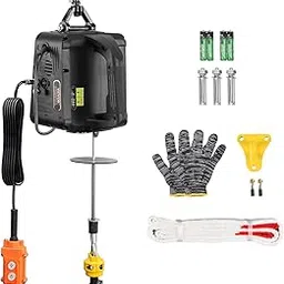 VEVOR 2-in-1 Electric Hoist Winch, Black-picture-11