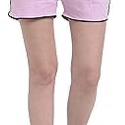 fflirtygo Women Shorts Night Wear Cotton, High Waist Casual Wear Purple Color Printed Cotton Shorts for Women, Hot Pants for Women Sexy Stylish-picture-18