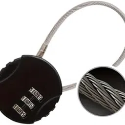 EZ LIVING Heavy-Duty Number Lock Combination Lock with Zinc Alloy Construction and Durable Steel Cable for Enhanced Security - Ideal for Travel, Gym Lockers, and More(2pcs)-image-14