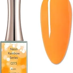 CANNI Gel Nail Polish Neon Rainbow Gel Series Nail Gel UV Gel Nail Art Starter Manicure Salon DIY at Home - C273-picture-21
