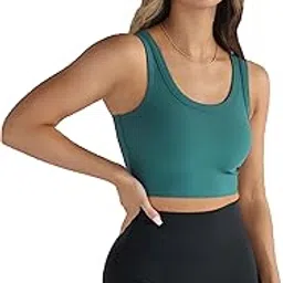 peach blossom Women's & Girls Tank Tops | Round Neck Sleeveless Tank Top | Crop Tank Top-picture-13
