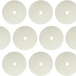 STYLEHEAVEN 10x Flat Cones Non Slip Sit Spots Spot Markers for Soccer Agility Basketball White-image-21