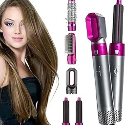 Drumstone (𝟐𝟎 𝐘𝐞𝐚𝐫 𝐖𝐚𝐫𝐫𝐚𝐧𝐭𝐲) 5-in-1 Hot Air Hair Dryer & Styler – Effortless Drying, Curling, Straightening & Volumizing for All Hair Types-image-26