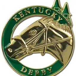 indiana metal craft Kentucky Derby Horse Head and Spires Lapel Pin-picture-34