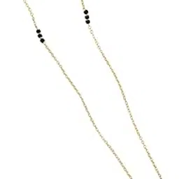 wynona Short Designer Mangalsutra for Women | 18 Inch Chain with American Diamond | Wedding, Festive-picture-21