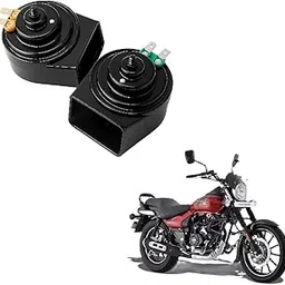H18 Universal Car & Bike Horn, 12V Loud Sound, Waterproof & Durable, Horn for Avenger Street 160 & Other Bikes, Cars.-image-42