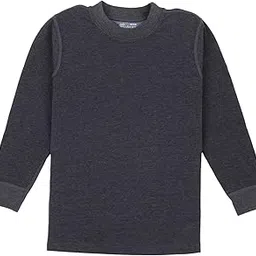 BODYCARE Heat MAX - Fur Fleece Inside Unisex Kids Round Neck fuull Sleeves Thermal Gold Plus Premium Range for Very high Warmth-image-51