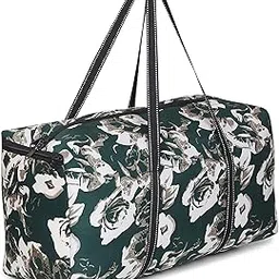 turtuls group Green & White Travel Bag Man & Woman-picture-45