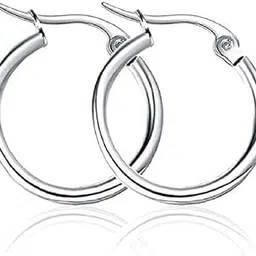 Arej Enterprises Fashion Stainless Steel Stud Earring for Men/Boys/Boyfriend Gifting Jewellery-picture-50