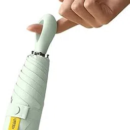 homecloud Mini Umbrella with Capsule Case, Pocket Umbrella, 6 Ribs Lightweight Compact Folding Umbrella Windproof Rain and Sun Umbrella with Reinforced Frame for Travel,School,Daily Life-picture-48