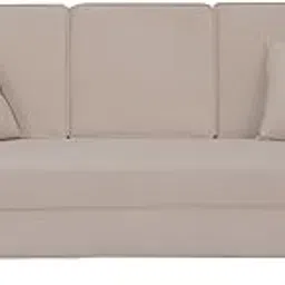 3 Seater Sofa for Home Living Room (Ivory)-picture-40