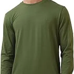 allen solly Men's Solid Regular Fit T-Shirt-picture-28
