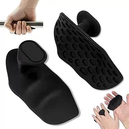 Pofsnnx Anti-Slip Fitness Sports Handles, Fitness Grips, Premium Fitness Gloves, Rubber Hand Gloves, Suitable for a Series of Sports and Fitness Projects Such as Men's and Women's Fitness Training and-picture-42