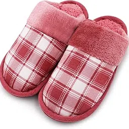 vritraz Soft Comfy Fur Indoor Outdoor Soft Bottom Fur | Anti Skid | Lightweight Winter Slipper, Warm House Chappal image 1